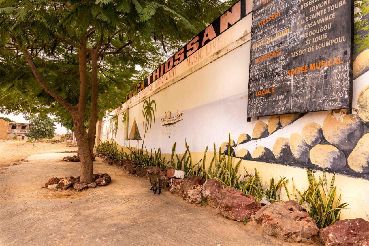 Auberge Africa Thiossane Saly Portudal Exterior foto